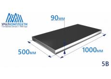 Титановая плита 5В 90х500х1000