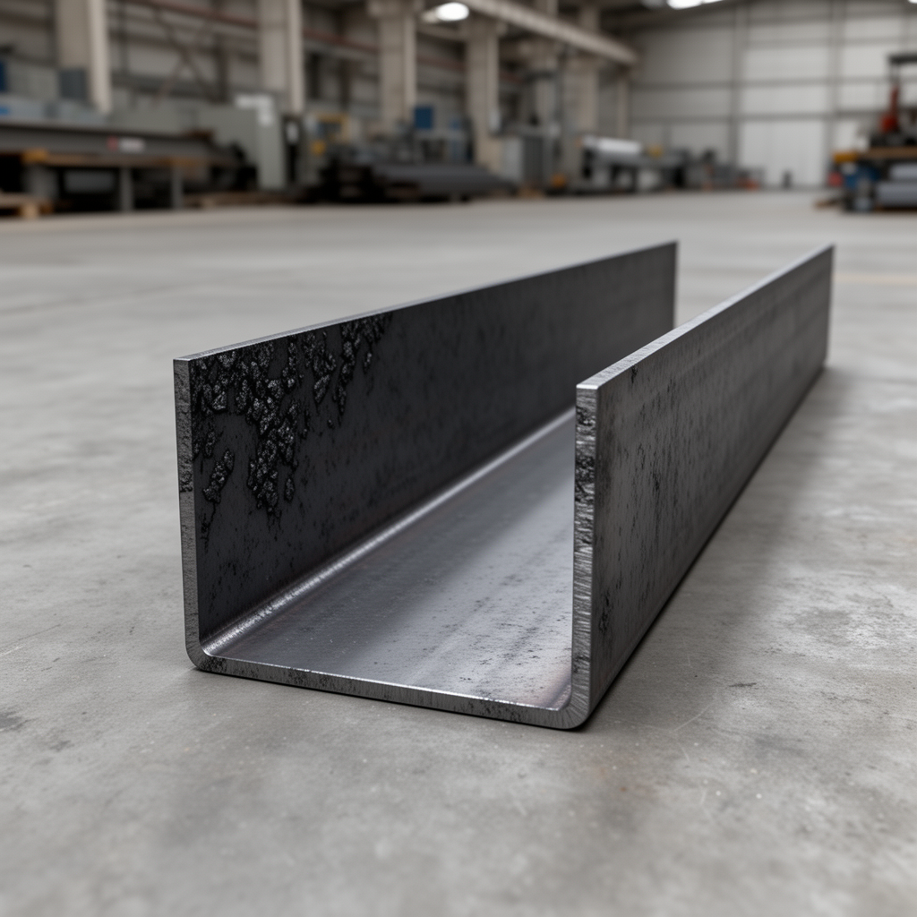 Нержавеющий швеллер 50x25x4 мм AISI 304 ГОСТ 8240-97