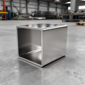 Квадратная нержавеющая труба 20x20x1.2 AISI 201